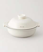 年中使える蒸し皿付き卓上鍋 24cm <COPAN コパン>