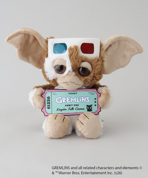 ぬいぐるみ 25cm 3Dメガネ&チケット ＜GREMLINS グレムリン＞