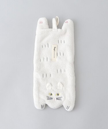 Sopii (ソピー) クイックドライタオル キャット ミニ WH