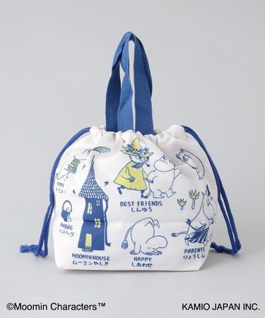 AREKORE(アレコレ) 持ち手付ランチ巾着 ムーミン ＜MOOMIN ムーミン＞