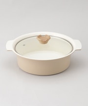 KISETSUnoONABE キセツノオナベ 24cm beige <212Kオリジナル>