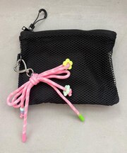 ハート型カラビナチャーム