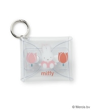 ◆Dick Bruna miffy クリアマルチケース SS strawberry&tulip
