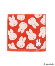 ◆Dick Bruna miffy パイルハンカチ フェイス