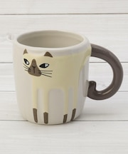 ハンドペイント キャットマグ 400ml