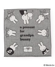 ◆Dick Bruna miffy 三重ガーゼハンカチ モノクロ
