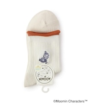 ◆MOOMIN ロークルーソックス 紙糸サーマル ミイ