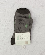 ◆コダワリ ゴム無 鳥 クォーターソックス