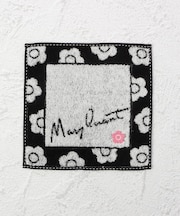 ◆MARY QUANT タオルハンカチミニ デイジー刺繍