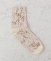 ◆あなたに優しい ヒナゲシ クォーターソックス