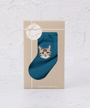 ◆刺繍 ギフトBOX クォーターソックス