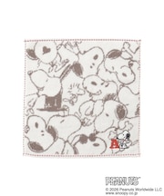 ◆SNOOPY タオルハンカチイニシャル A