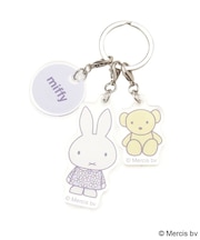 ◆Dick Bruna miffy 3連アクリルキーホルダー pistachio&lavender