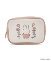 Dick Bruna miffy スクエアポーチ MILKY PVC