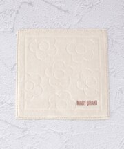 ◆MARY QUANT タオルハンカチミニ デイジー無地