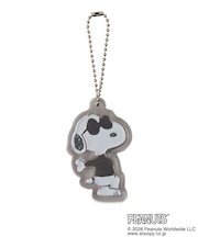 SNOOPY リフレクターラバーキーホルダー