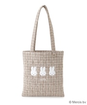 【先行販売】Dick Bruna miffy トートバッグ チェック