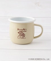 コメダ珈琲店 ホーローマグ 350ml