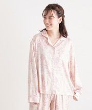 【人気デザイン!上下セット/収納袋付き】ジョゼッテパジャマ