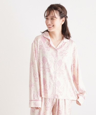 【人気デザイン!上下セット/収納袋付き】ジョゼッテパジャマ
