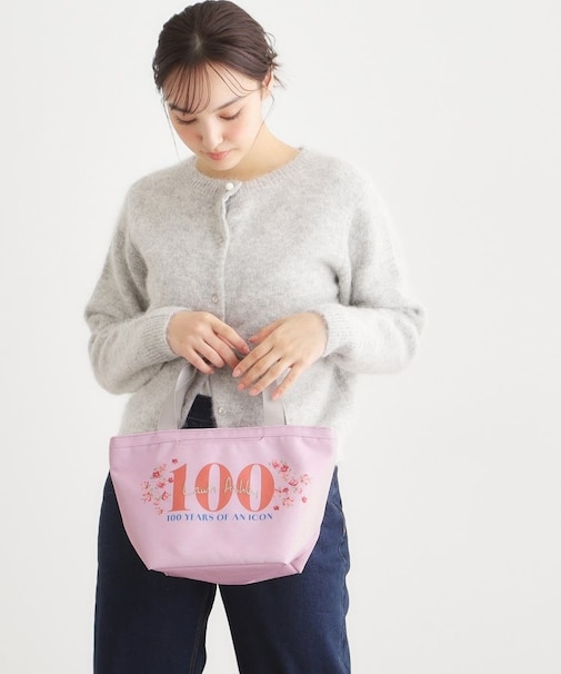 【100個限定】ローラ アシュレイ生誕100周年記念ロゴ トートバッグ