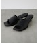 【LE VERNIS】Metal heel sandals