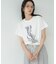 箔ロゴプリントTシャツ