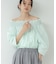サッカーオフショルブラウス【再入荷／2WAY】