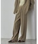 Comfy Slacks｜イージーストレートワイドパンツ【LIVE紹介／上枝みどりさん着用／セットアップ対応】