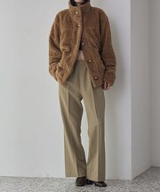 Comfy Slacks|イージーストレートフレアパンツ【LIVE紹介/上枝みどりさん着用/セットアップ対応】