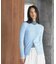 【WEB限定カラーあり】Relaxy Rich シルクカシミヤ混 リブニットカーディガン　9色展開