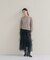 【WEB限定カラーあり】Relaxy Rich シルクカシミヤ混 クルーニット