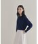 【WEB限定カラーあり】Relaxy Rich シルクカシミヤ混 クルーニット
