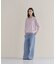 【WEB限定カラーあり】Relaxy Rich シルクカシミヤ混 クルーニット