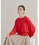 【WEB限定カラーあり】Relaxy Rich シルクカシミヤ混 クルーニット