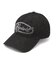 RHINESTONE OVAL LOGO 6PANEL DENIM CAP
