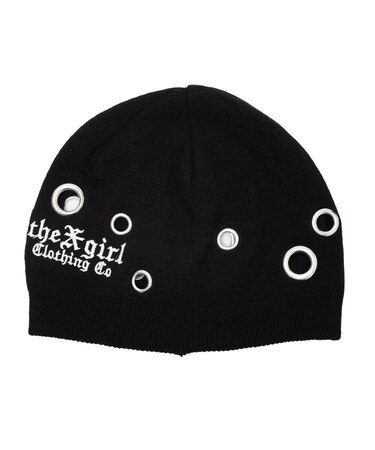 EYELET BEANIE