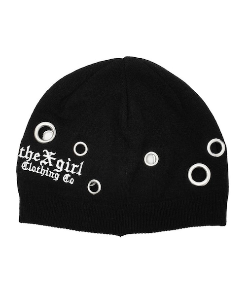 EYELET BEANIE