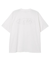 RHINESTONE OVAL LOGO S/S BIG TEE DRESS