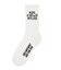 HEAVY BLOCK LOGO RIBBED SOCKS