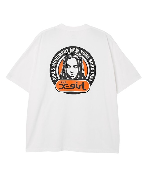CIRCLE LOGO AND FACE S/S BIG TEE DRESS