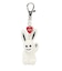 BUNNY AND HEART KEY CHARM