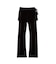 LAYERED STYLE VELOUR PANTS