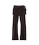 LAYERED STYLE VELOUR PANTS