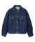 LOGO MARK STITCHED DENIM JACKET