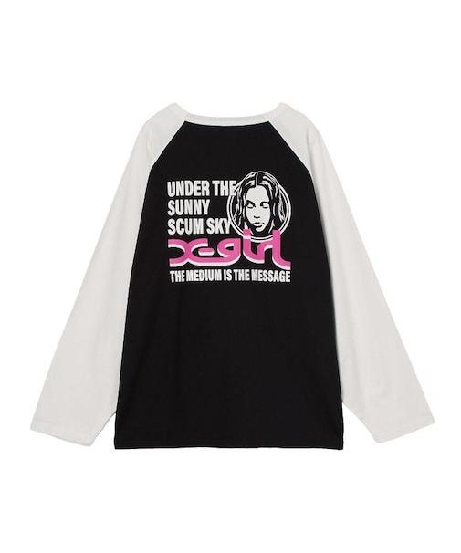 CIRCLE FACE LOGO B/B BIG TEE