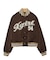 LOGO AND NUMBER VARSITY JACKET