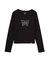 RHINESTONE BUTTERFLY L/S BABY TEE
