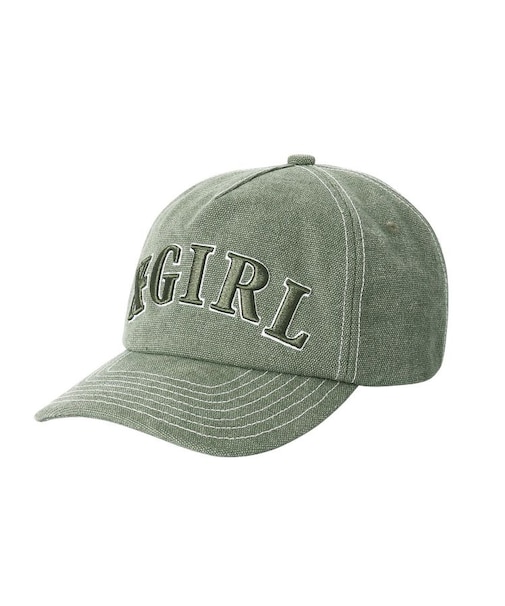 CONTRAST STITCH 5PANEL CAP