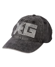 SQUARE STUDDED LOGO 6PANEL CAP